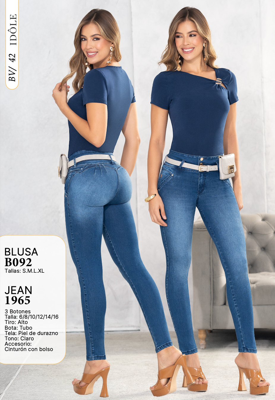 B092 BLUSA DAMA