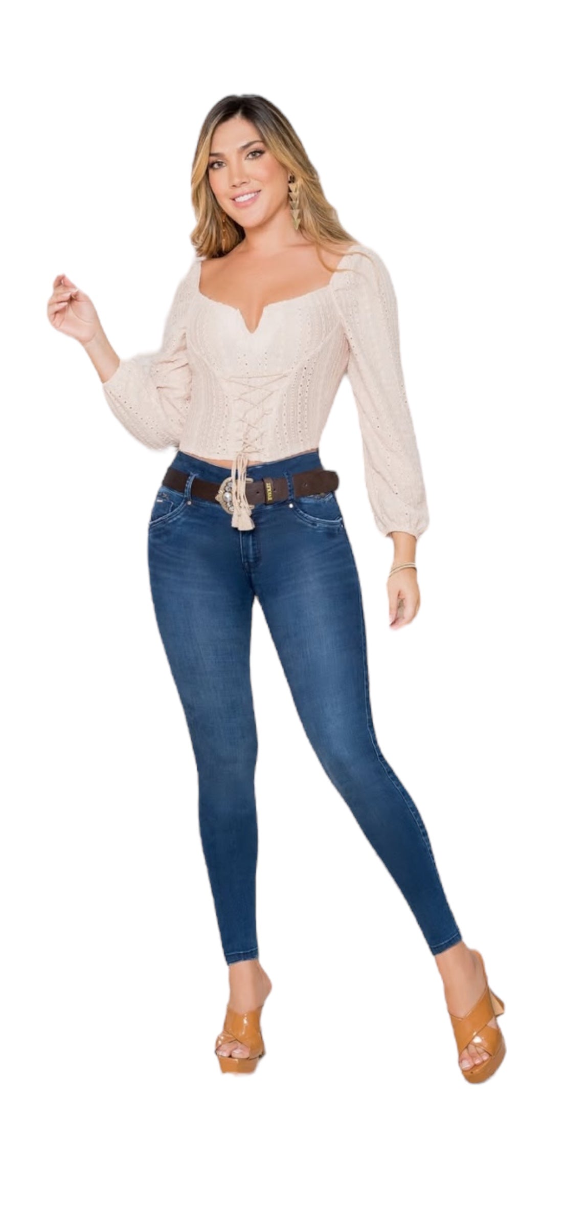 1829 JEANS COLOMBIANO BVIOLET TONO CLARO