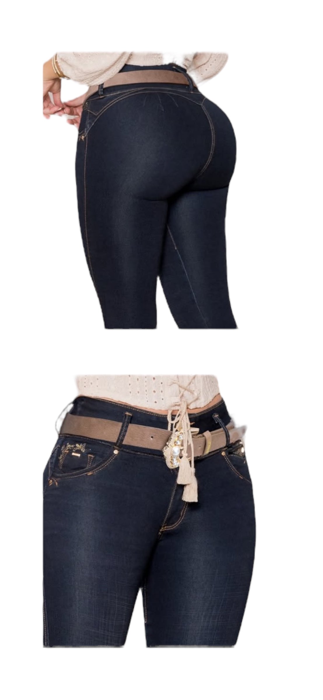 1829 JEANS COLOMBIANO BVIOLET TONO OSCURO