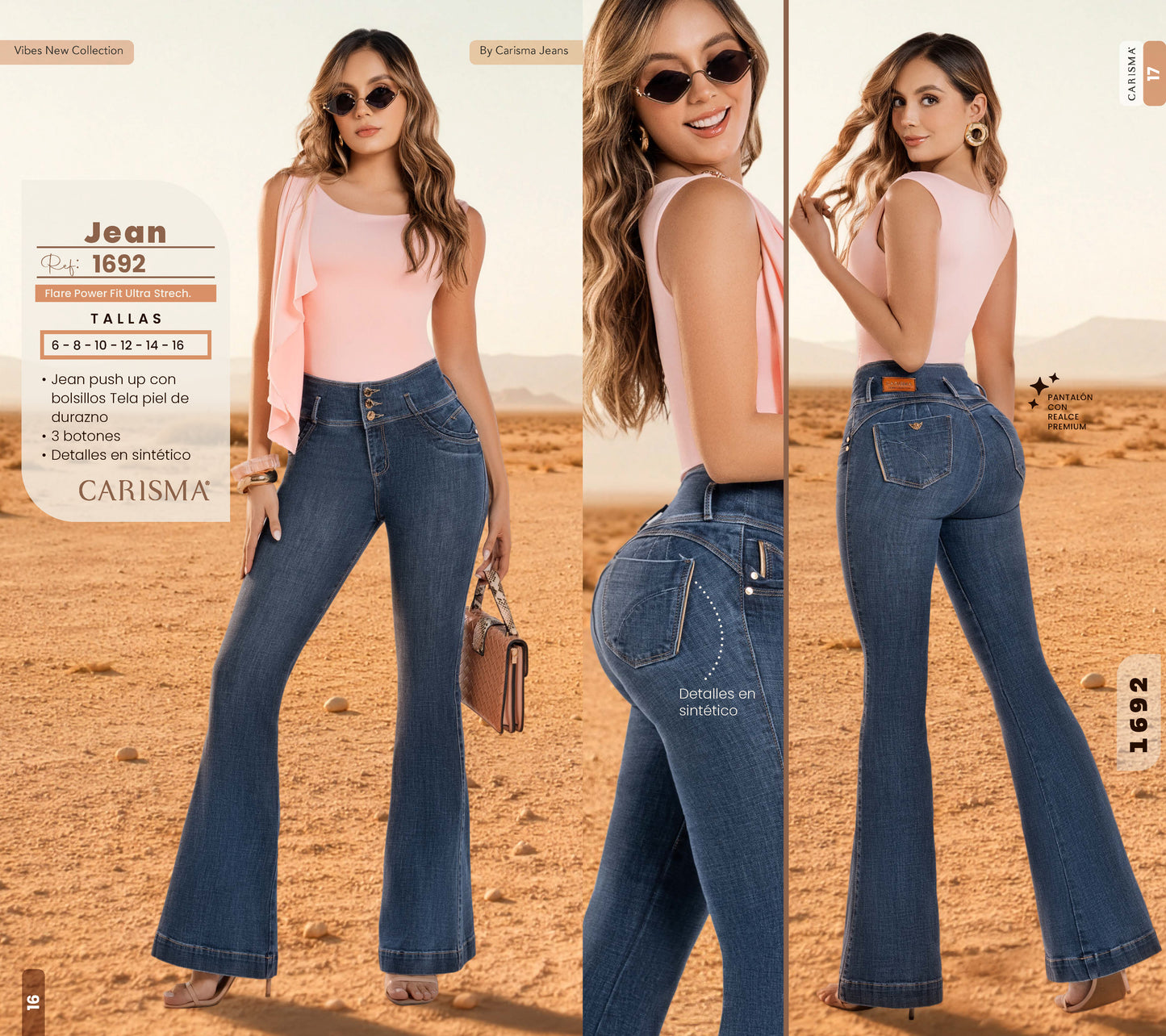 1692 JEANS COLOMBIANO CARISMA