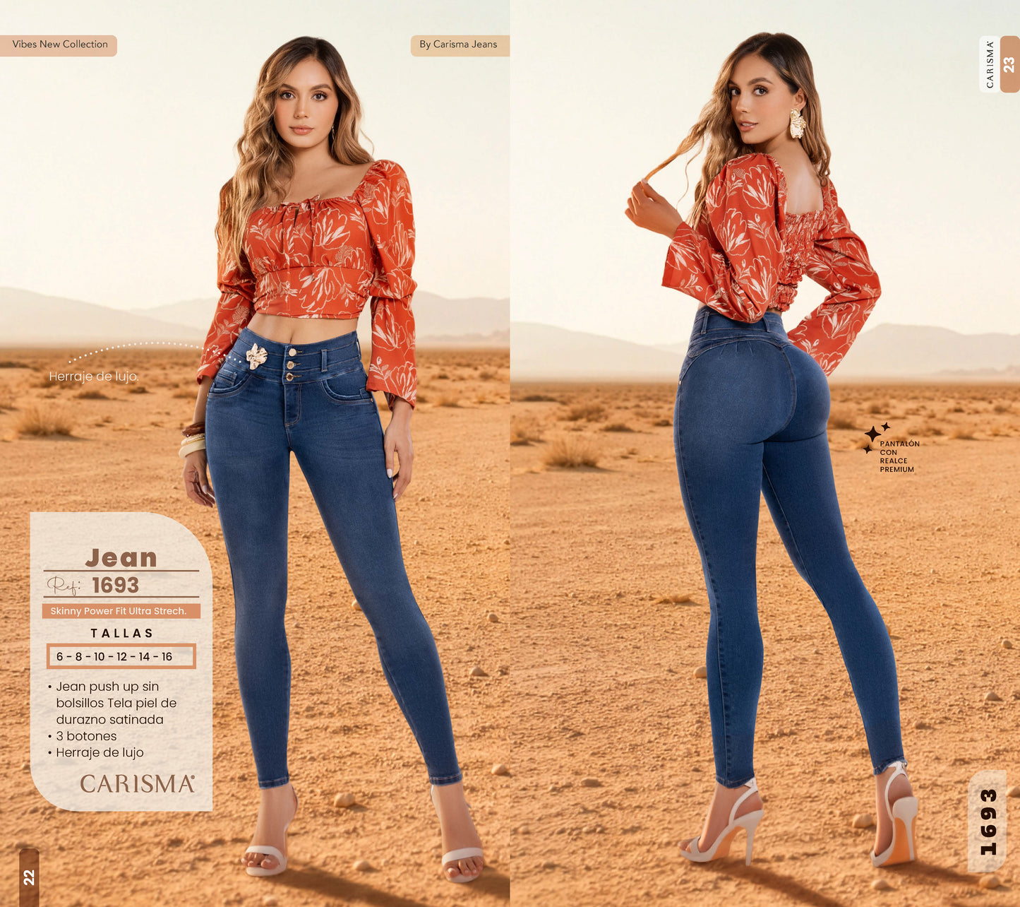 1693 JEANS COLOMBIANO CARISMA