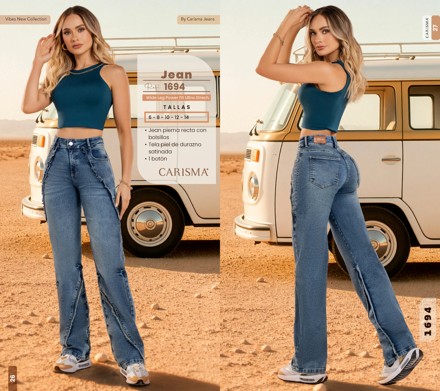 1694 JEANS COLOMBIANO CARISMA