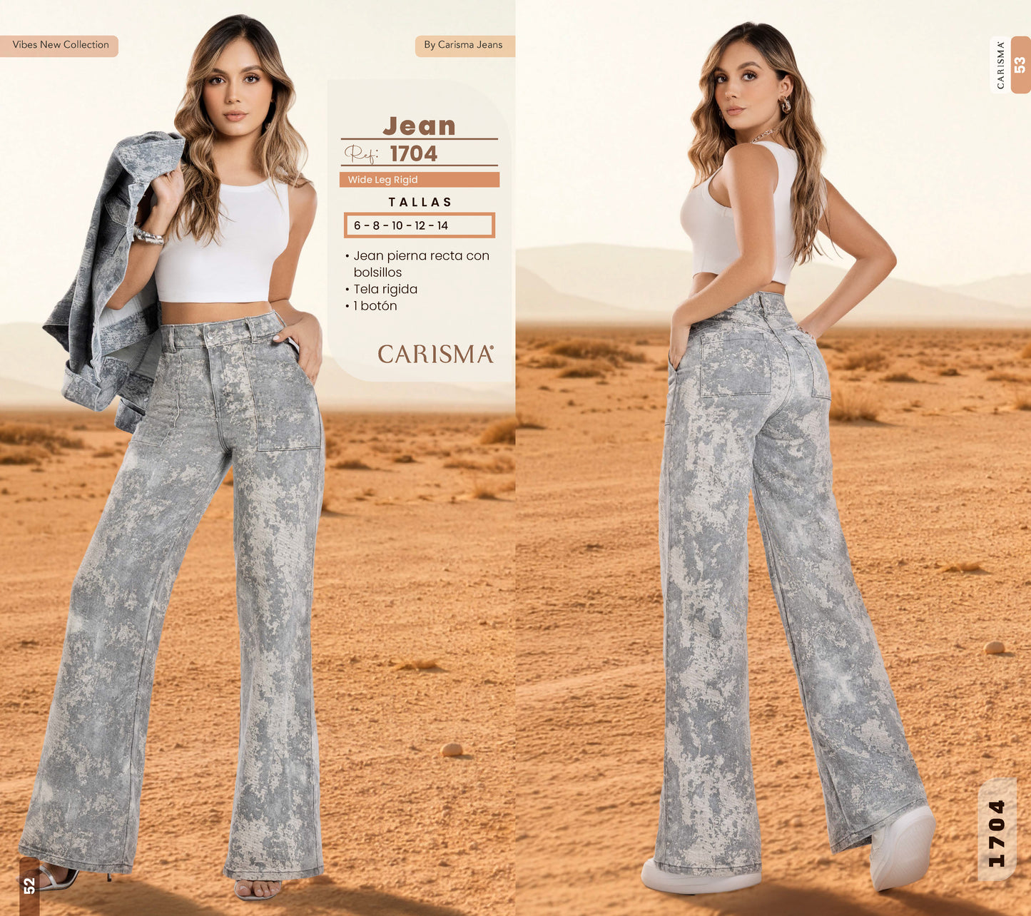 1704 JEANS COLOMBIANO CARISMA