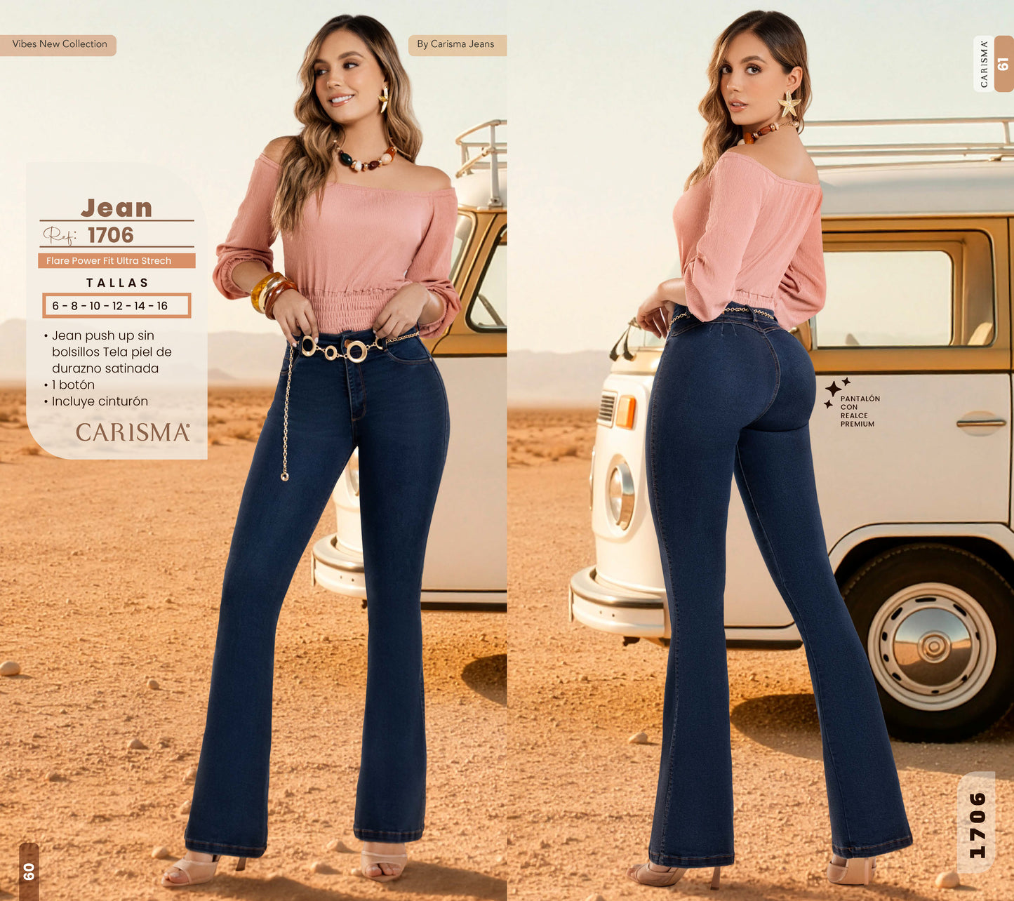 1706 JEANS COLOMBIANO CARISMA