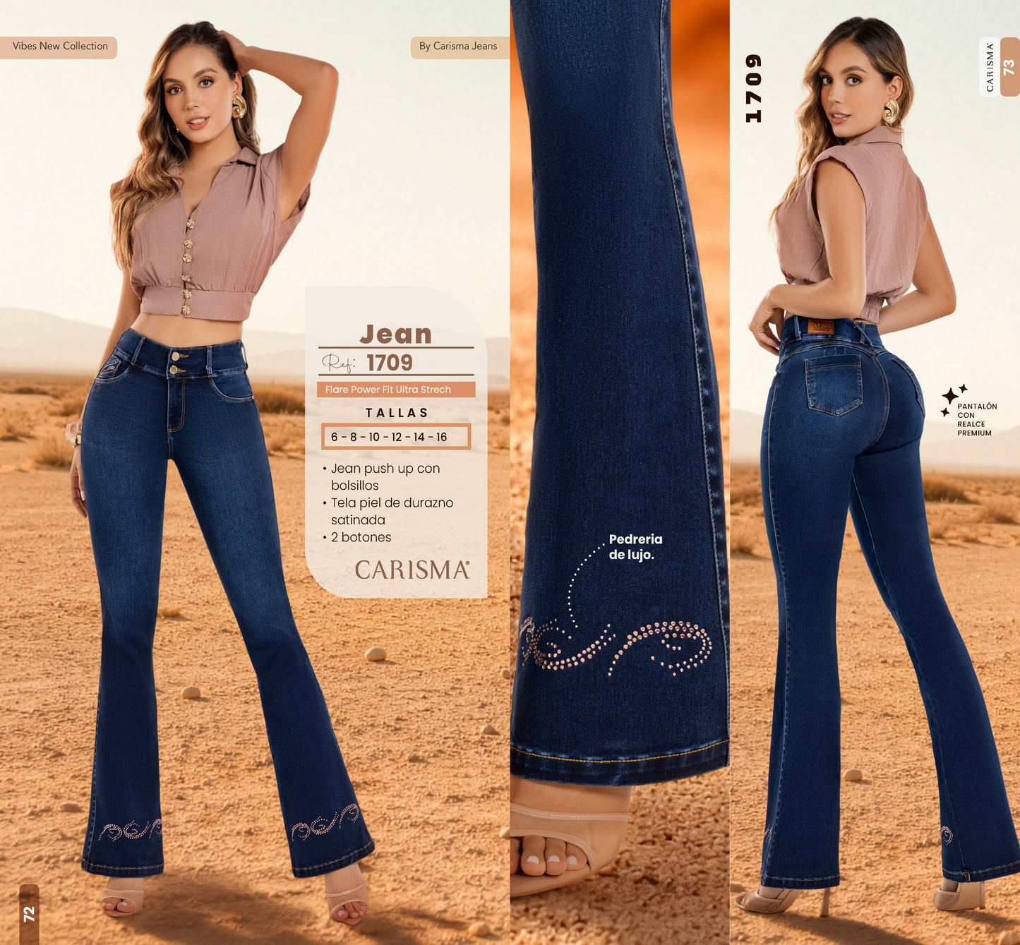 1709 JEANS COLOMBIANO CARISMA