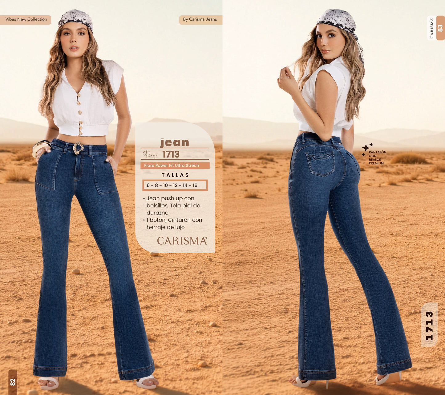 1713 JEANS COLOMBIANO CARISMA
