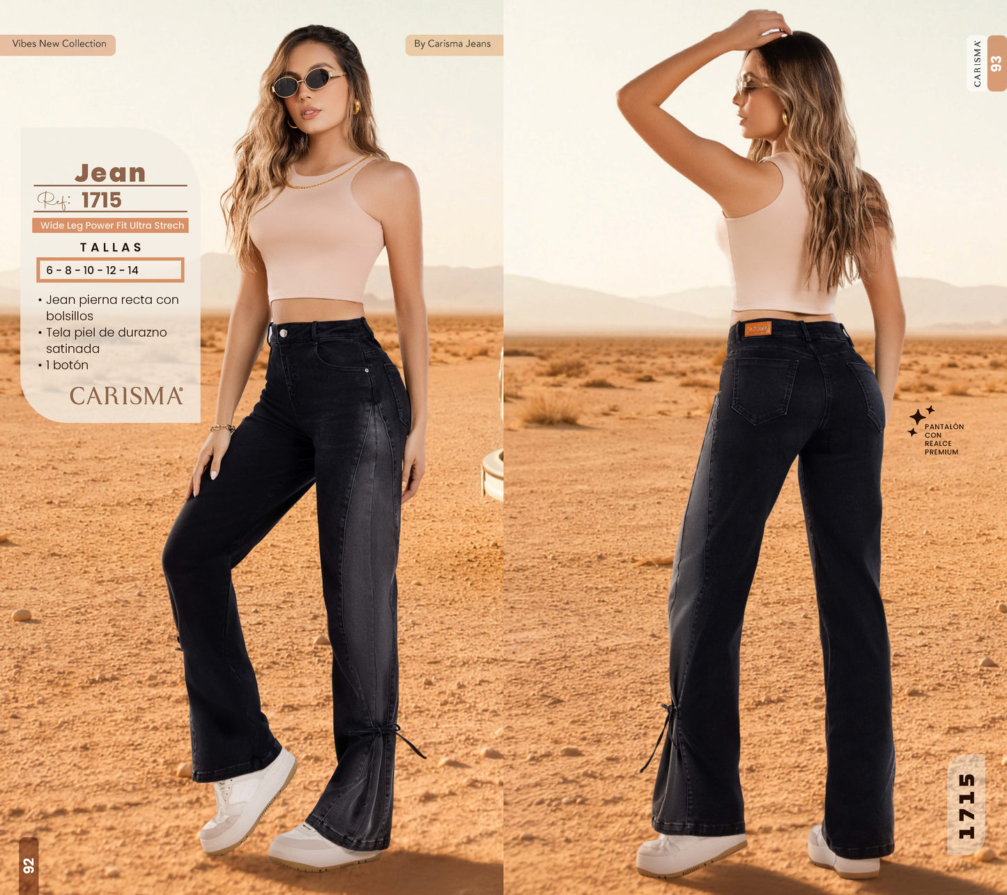 1715 JEANS COLOMBIANO CARISMA
