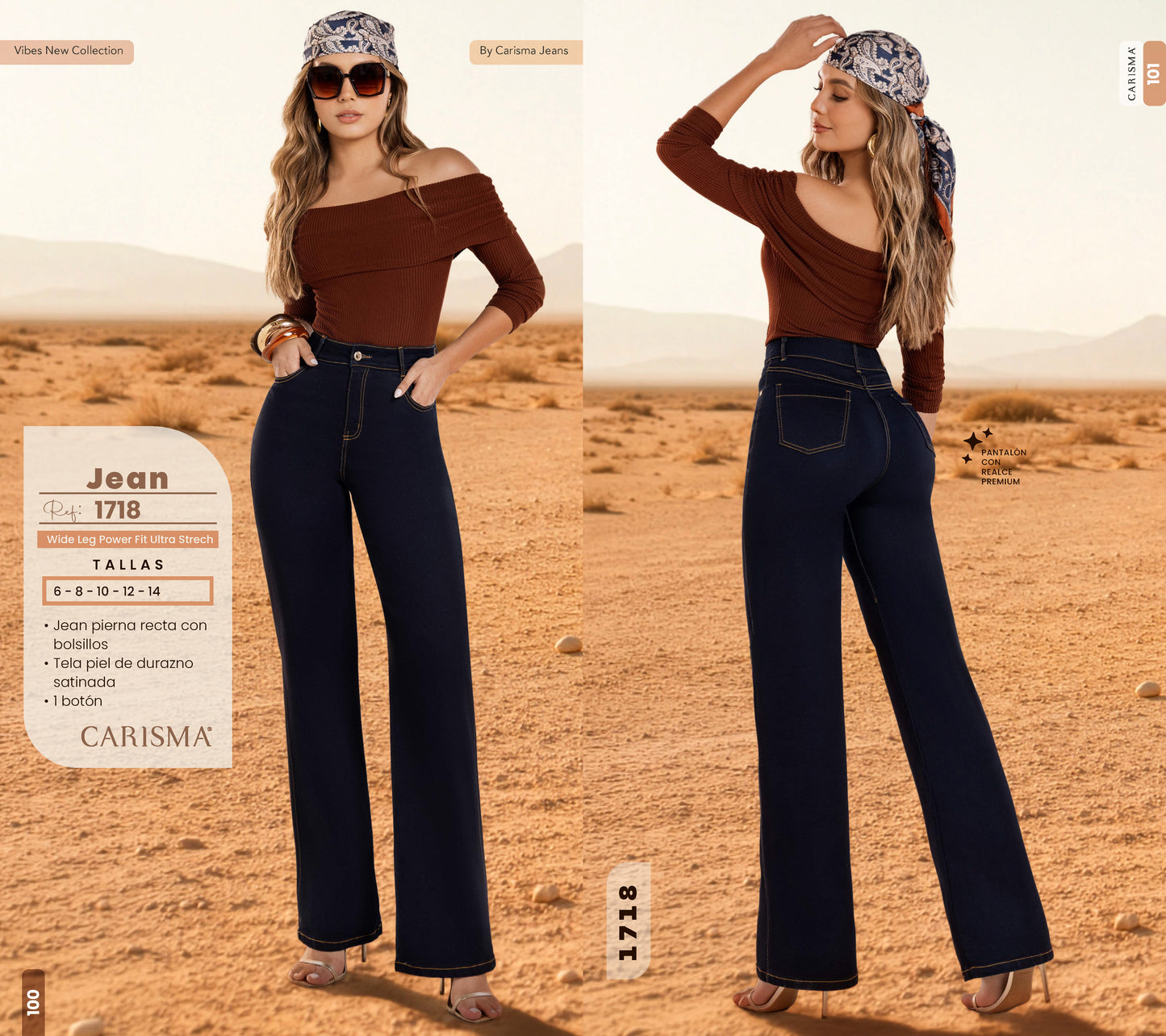 1718 JEANS COLOMBIANO CARISMA