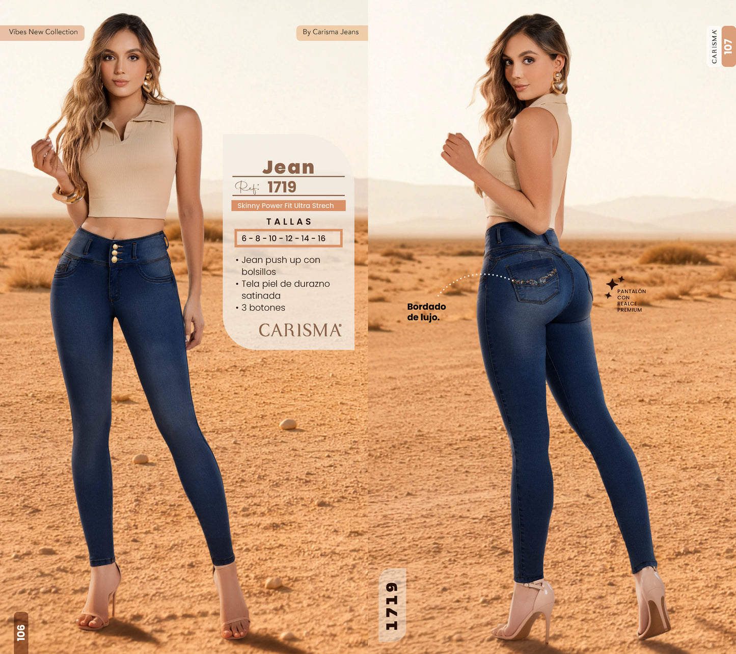 1719 JEANS COLOMBIANO CARISMA