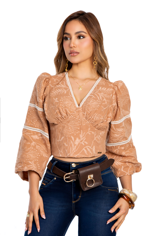 1840 BLUSA COLOMBIANA DELUXE