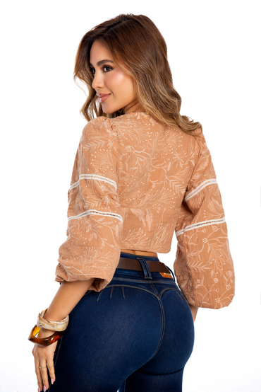 1840 BLUSA COLOMBIANA DELUXE