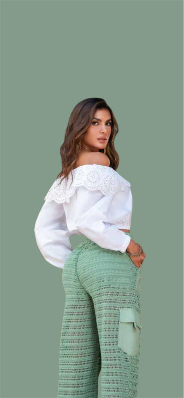 1658 BLUSA COLOMBIANA DELUXE