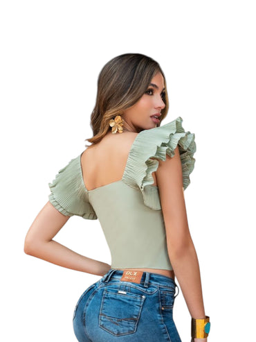 1651 BLUSA COLOMBIANA DELUXE