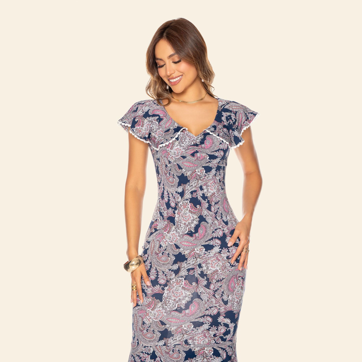 7091 VESTIDO COLOMBIANO DELUXE