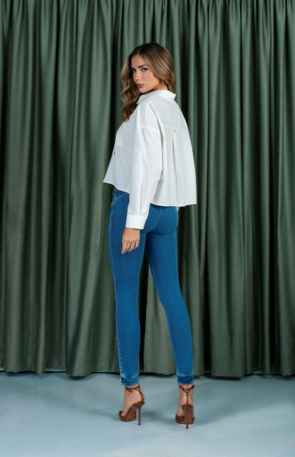 7233 JEANS COLOMBIANO DELUXE - AMOR INFINITO