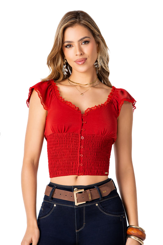 1824 BLUSA COLOMBIANO DELUXE