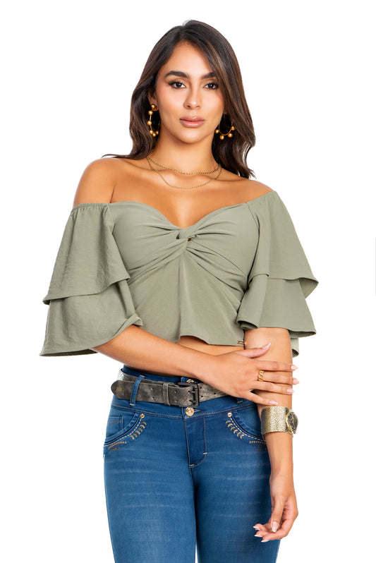 1820 BLUSA COLOMBIANA DELUXE