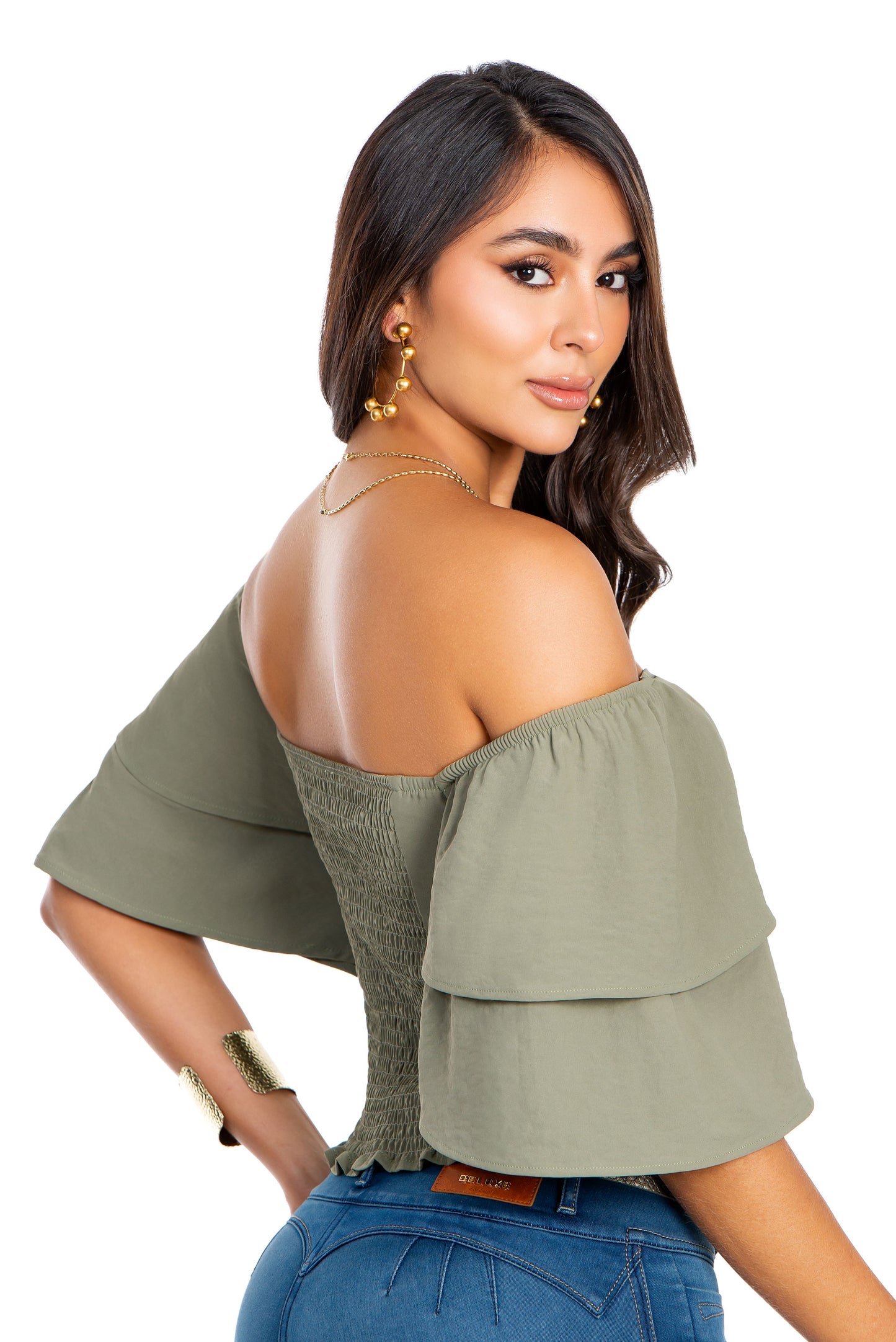1820 BLUSA COLOMBIANA DELUXE