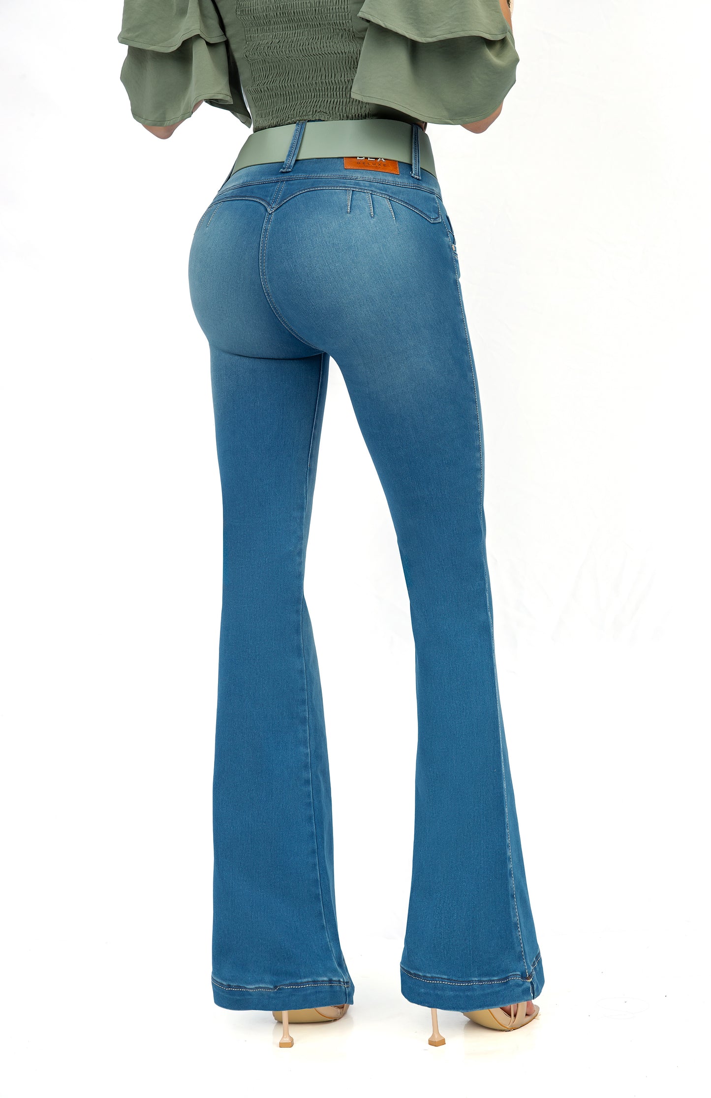 7134 JEANS COLOMBIANO DELUXE SEMI-CAMPANA