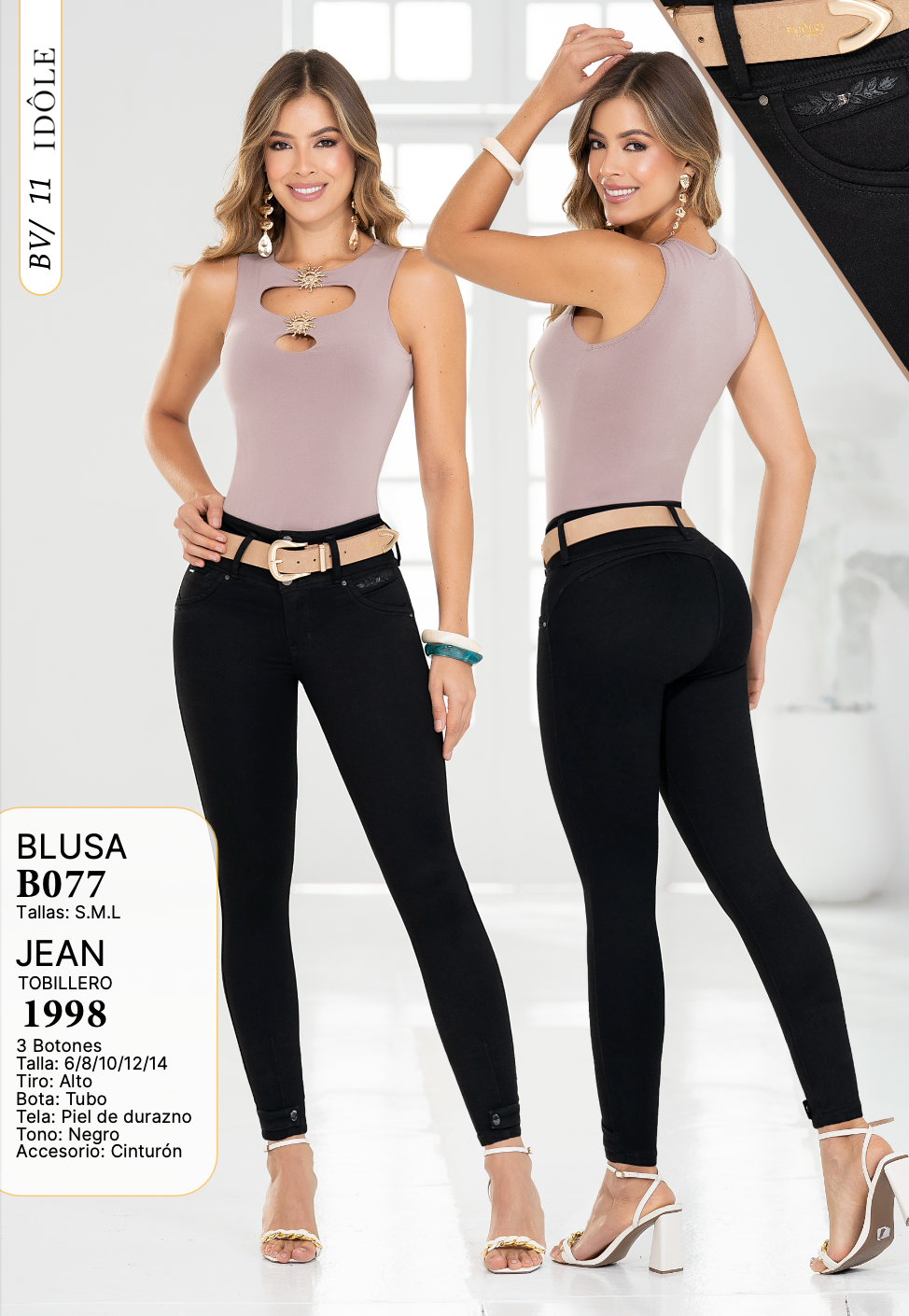 B077 BLUSA DAMA
