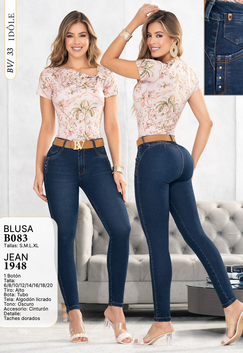 B083 BLUSA DAMA
