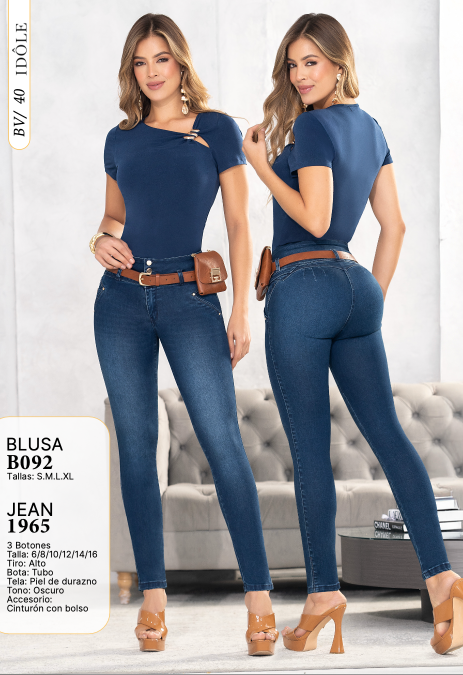 B092 BLUSA DAMA