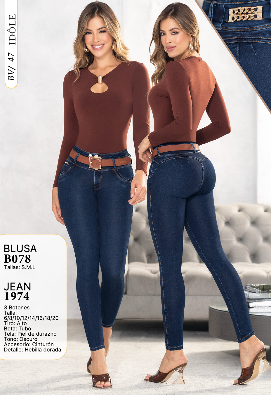B078 BLUSA DAMA