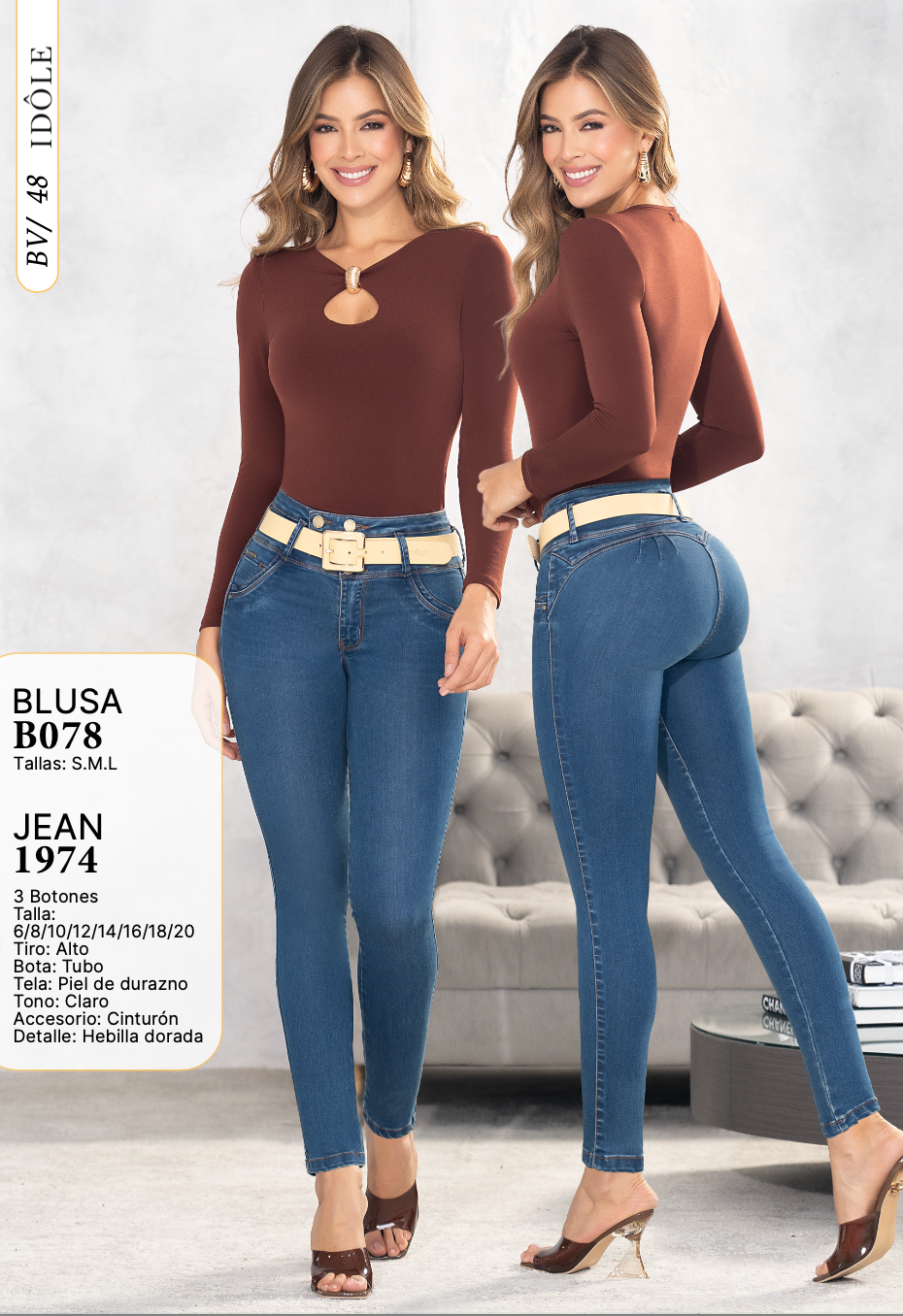 B078 BLUSA DAMA