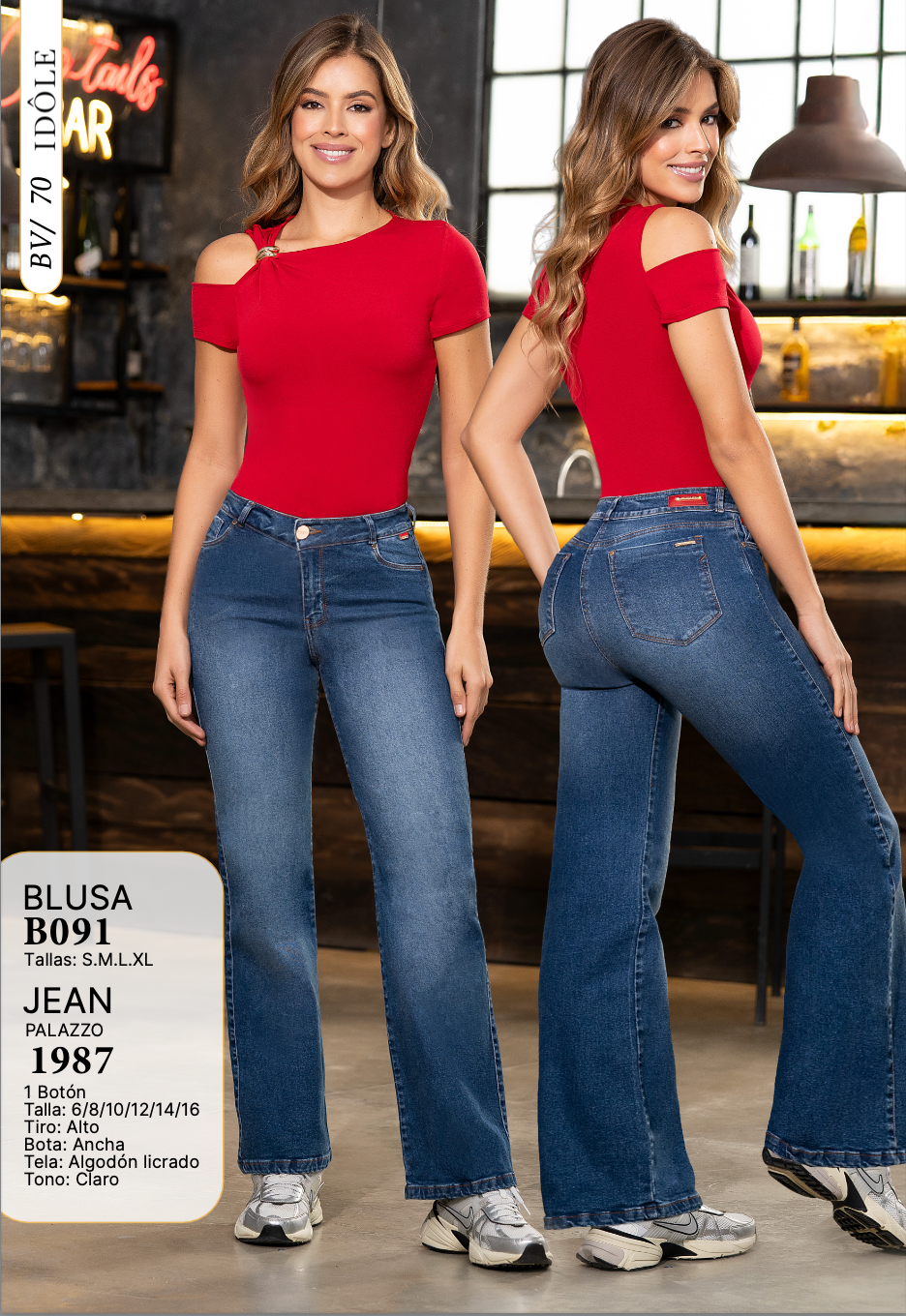 B091 BLUSA DAMA