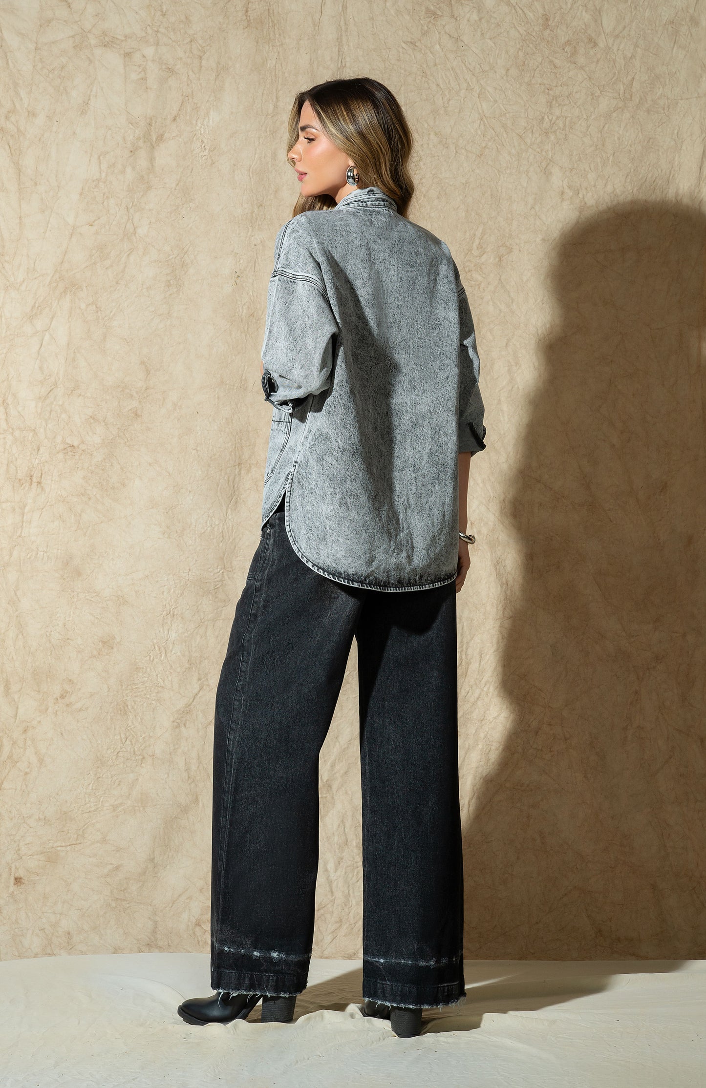 V07276 JEAN 1 BOTON DELUXE