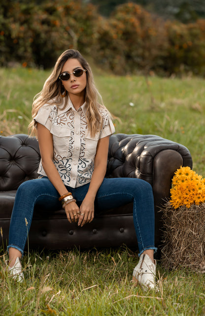 V07297 JEAN 3 BOTONES DELUXE