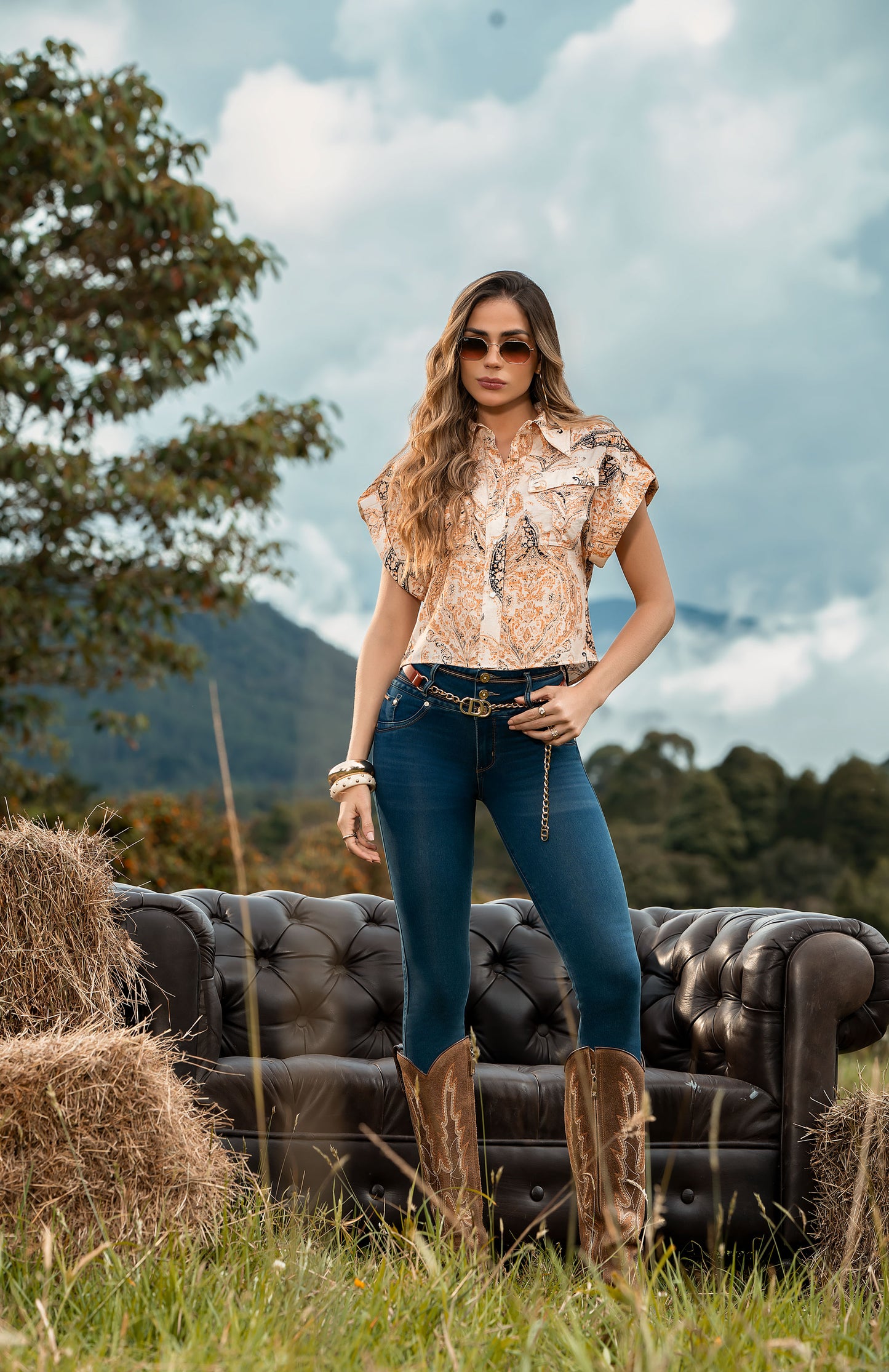 V07311 JEAN 3 BOTONES DELUXE