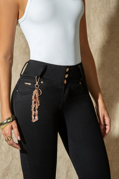 V07337 JEAN 3 BOTONES DELUXE