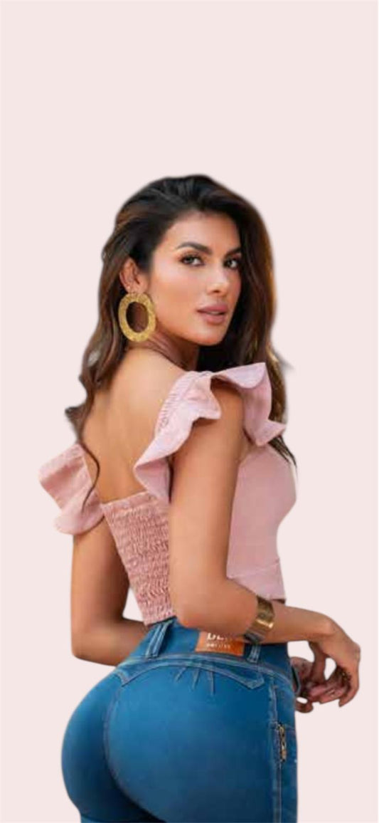 1760 BLUSA COLOMBIANA DELUXE