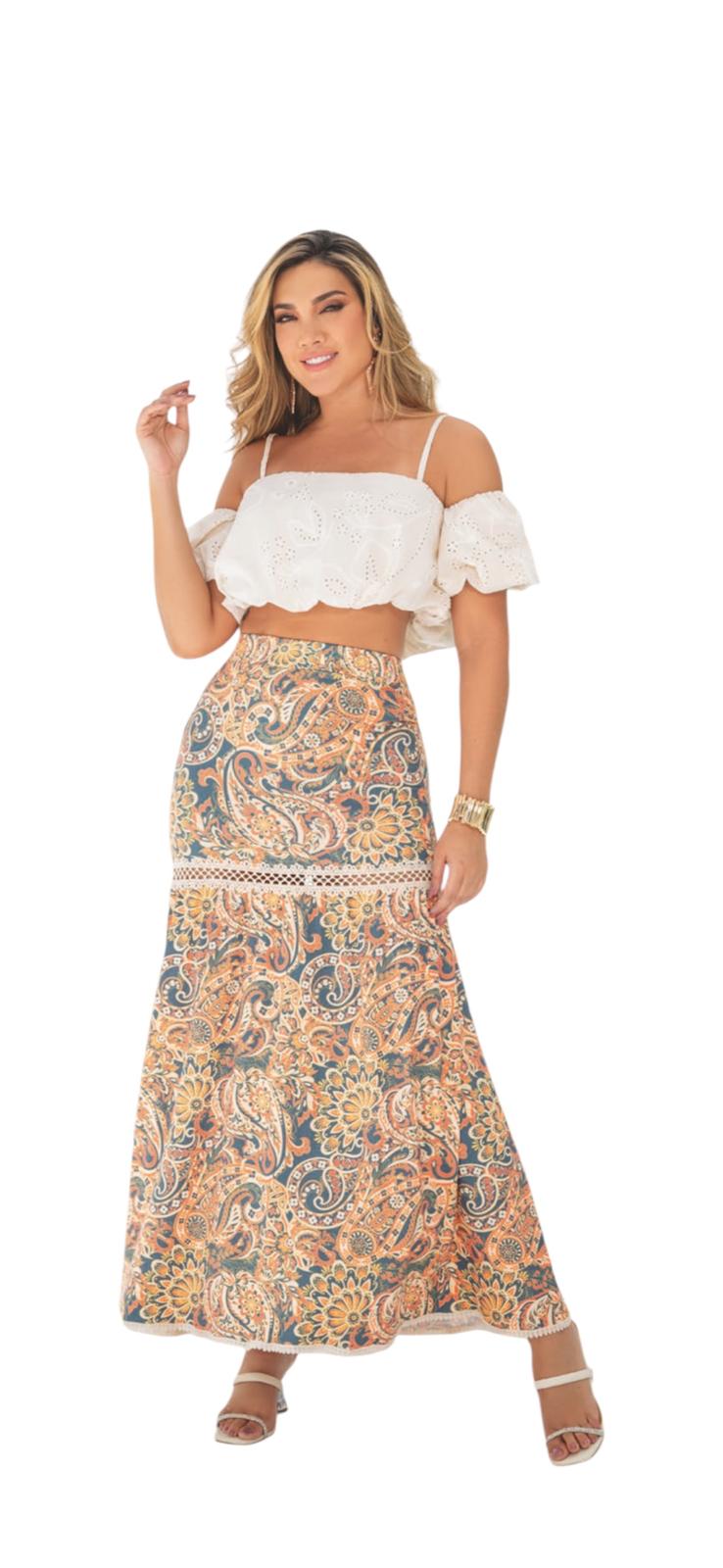 987 FALDA COLOMBIANA BVIOLET