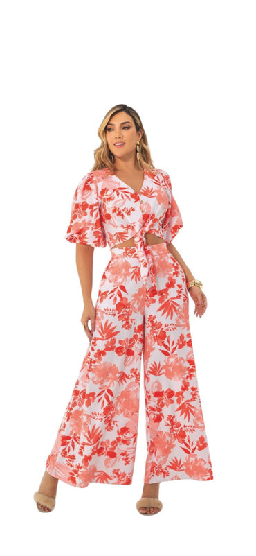 971 CONJUNTO DE BLUSA Y PANTALON COLOMBIANO BVIOLET