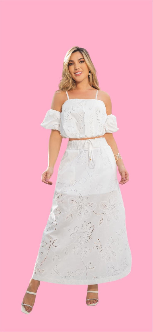978 CONJUNTO DE BLUSA Y PANTALON COLOMBIANO BVIOLET